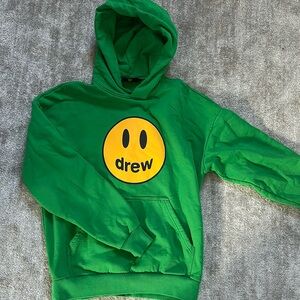 LITERALLY PERFECT CONDITION -Green Drew Hoodie Justin Bieber Size XXS